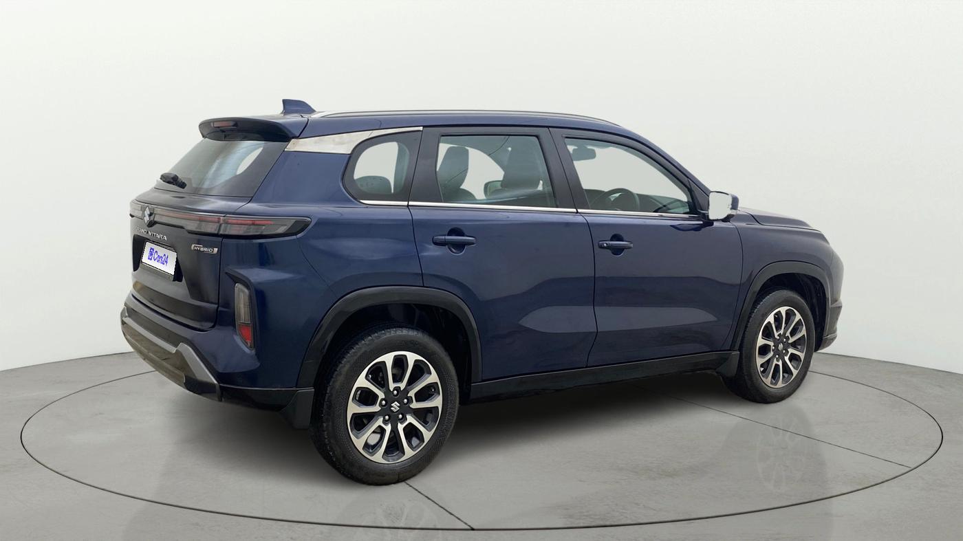 2022 Maruti Grand Vitara ALPHA PLUS HYBRID ECVT, Hybrid, Automatic, 57,560 km, Right Back Diagonal