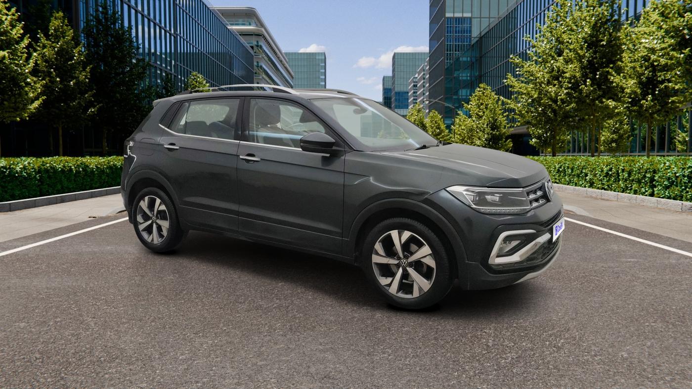 2023 Volkswagen TAIGUN TOPLINE 1.0 TSI AT, Petrol, Automatic, 33,166 km, Right Front Diagonal