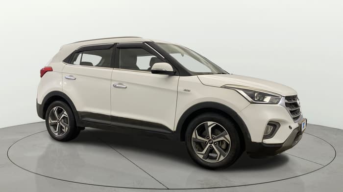 2018 Hyundai Creta SX AT 1.6 PETROL, Petrol, Automatic, 54,320 km, Right Front Diagonal