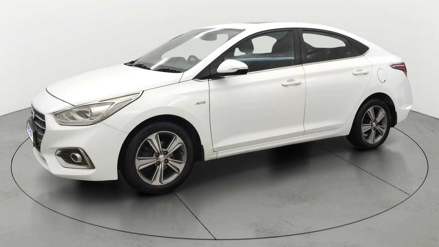 2017 Hyundai Verna 1.6 CRDI SX + AT, Diesel, Automatic, 84,157 km, Left Front Diagonal