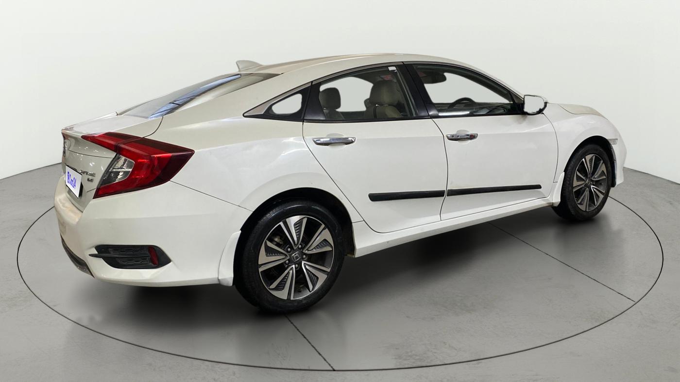 2019 Honda Civic 1.8L I-VTEC ZX CVT, Petrol, Automatic, 1,12,096 km, Right Back Diagonal
