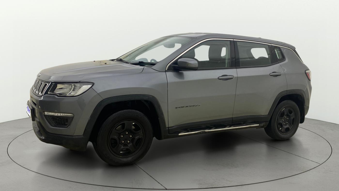 2018 Jeep Compass SPORT 1.4 PETROL, CNG, Manual, 54,568 km, Left Front Diagonal