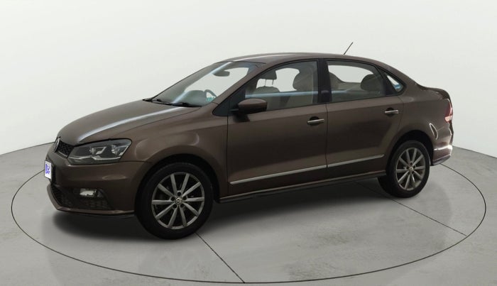 2019 Volkswagen Vento HIGHLINE PLUS 1.2 AT, Petrol, Automatic, 72,482 km, Left Front Diagonal