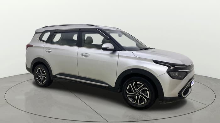 2023 KIA CARENS LUXURY PLUS 1.5 DIESEL AT 7 STR, Diesel, Automatic, 1,27,119 km, Right Front Diagonal