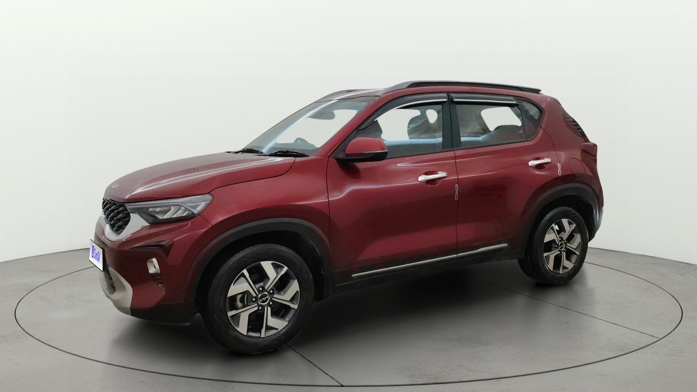 2022 KIA SONET HTX 1.0 DCT, Petrol, Automatic, 16,809 km, Left Front Diagonal