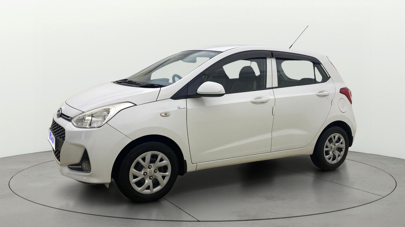 2017 Hyundai Grand i10 SPORTZ 1.2 KAPPA VTVT, Petrol, Manual, 40,212 km, Left Front Diagonal