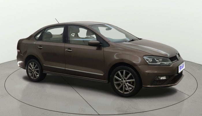 2019 Volkswagen Vento HIGHLINE PLUS 1.2 AT, Petrol, Automatic, 72,482 km, Right Front Diagonal