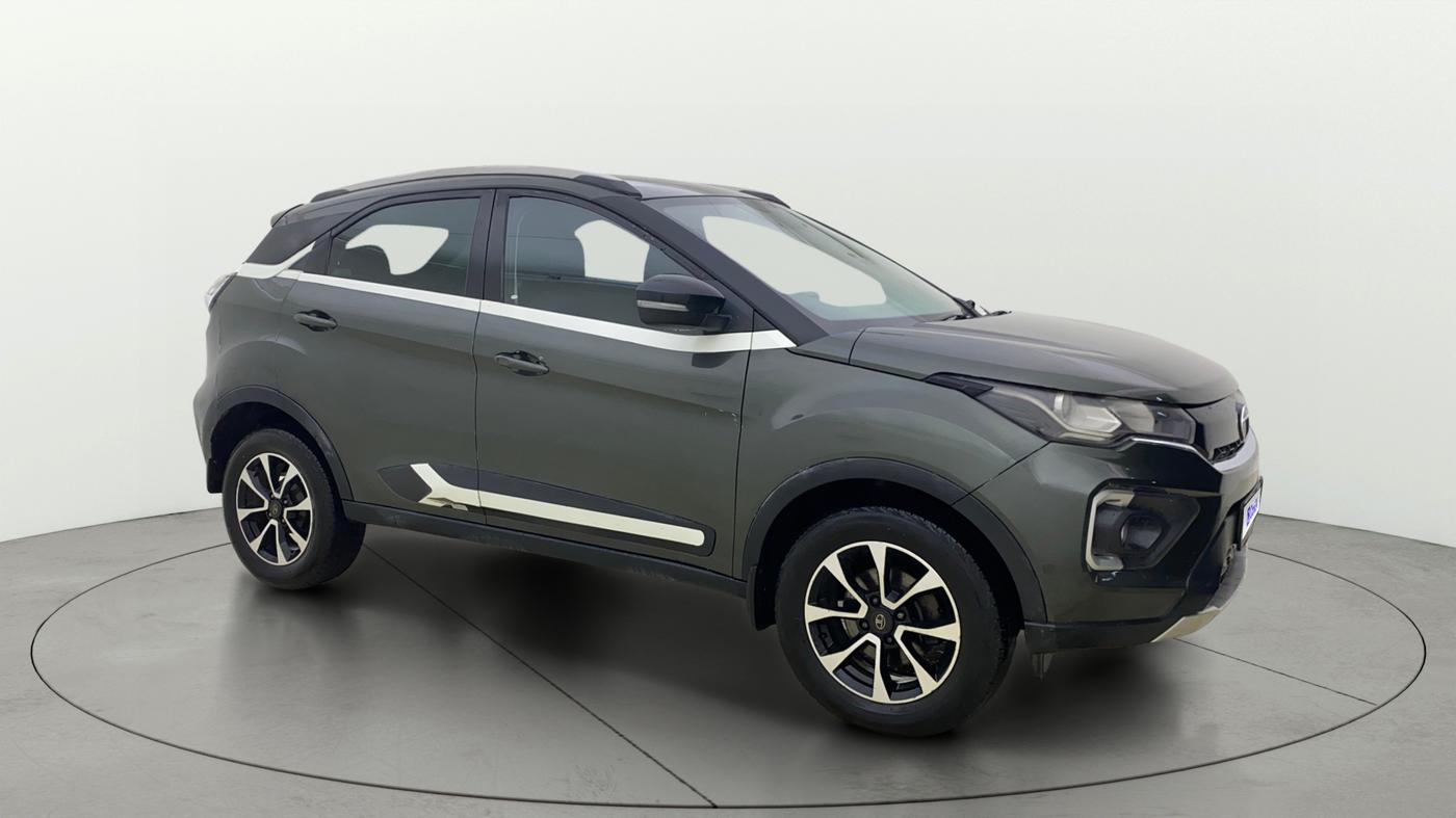 2021 Tata NEXON XZ PLUS DIESEL, Diesel, Manual, 1,29,954 km, Right Front Diagonal