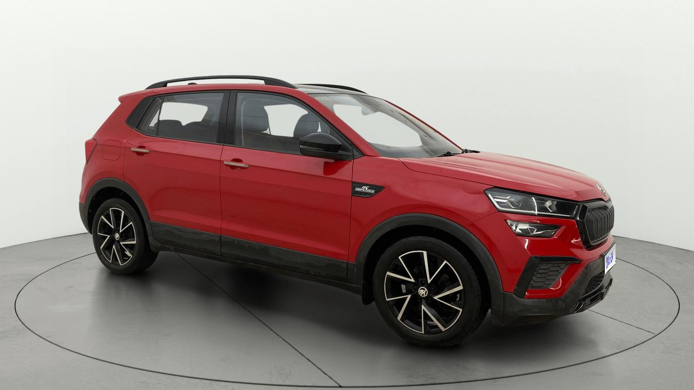 2022 Skoda KUSHAQ MONTE CARLO 1.0L TSI AT, Petrol, Automatic, 40,157 km, Right Front Diagonal
