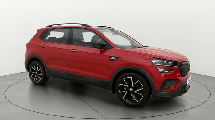 2022 Skoda KUSHAQ MONTE CARLO 1.0L TSI AT, Petrol, Automatic, 40,157 km, Right Front Diagonal