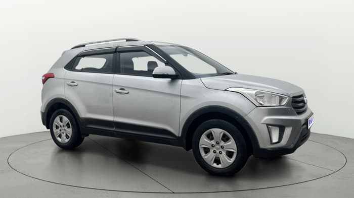 2017 Hyundai Creta E PLUS 1.6 PETROL, Petrol, Manual, 1,13,510 km, Right Front Diagonal