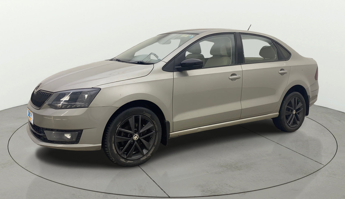 2017 Skoda Rapid STYLE 1.5 TDI AT, Diesel, Automatic, 83,221 km, Left Front Diagonal
