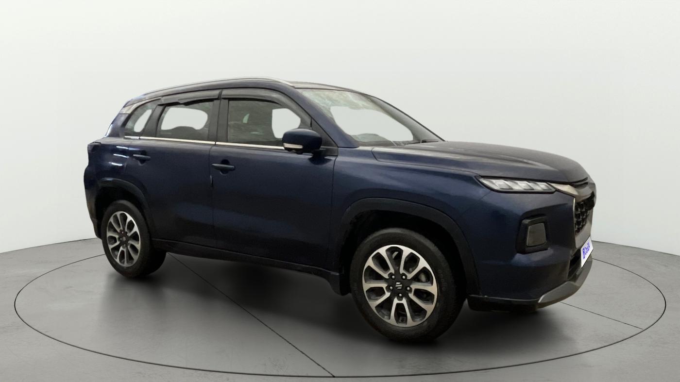 2023 Maruti Grand Vitara ALPHA PLUS HYBRID ECVT, Hybrid, Automatic, 73,844 km, Right Front Diagonal