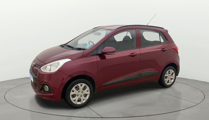 2015 Hyundai Grand i10 SPORTZ 1.2 KAPPA VTVT, Petrol, Manual, 23,888 km, Left Front Diagonal