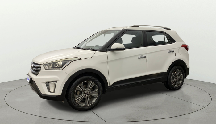 2017 Hyundai Creta SX PLUS AT 1.6 PETROL, Petrol, Automatic, 1,08,119 km, Left Front Diagonal