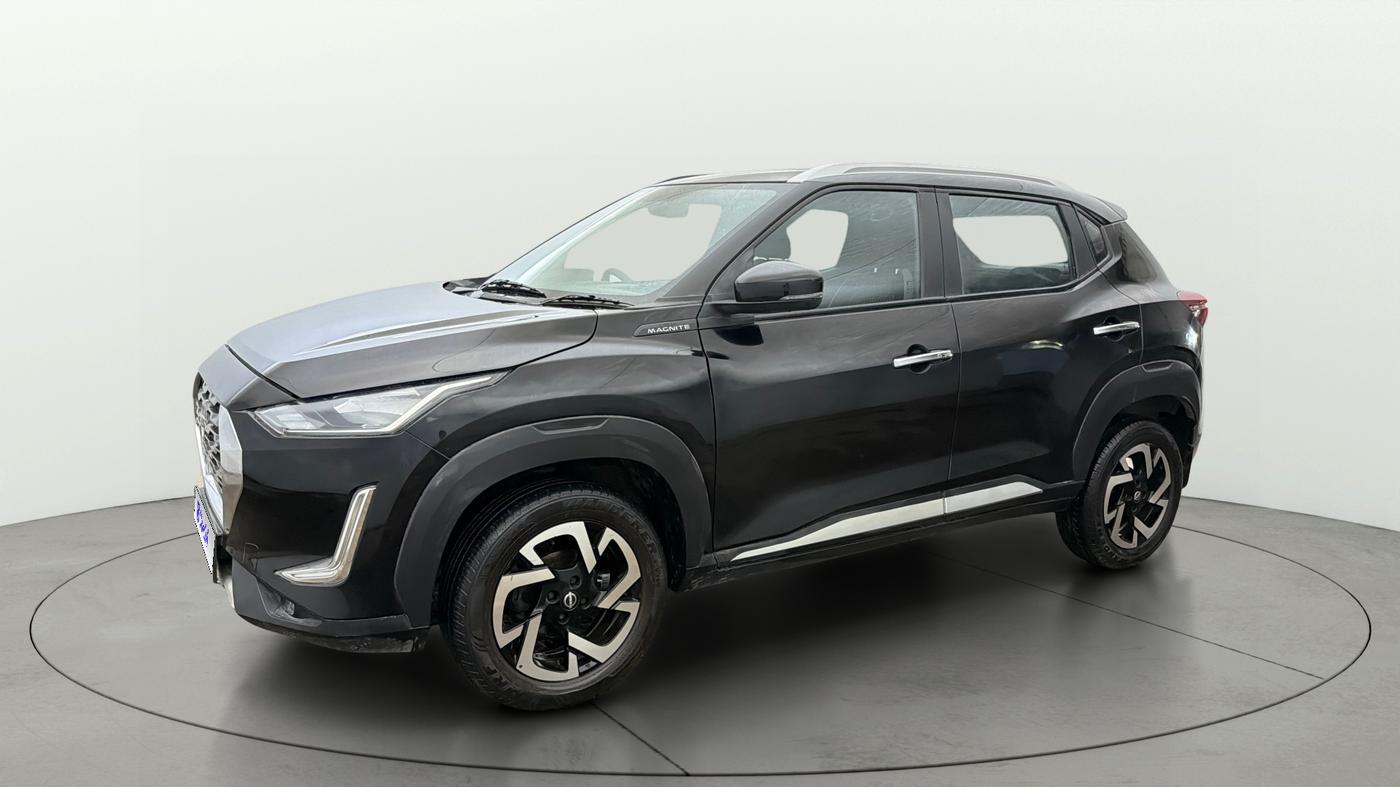 2023 Nissan MAGNITE XV PREMIUM TURBO CVT, Petrol, Automatic, 24,560 km, Left Front Diagonal