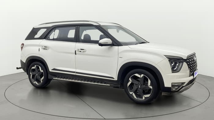 2022 Hyundai ALCAZAR 1.5 SIGNATURE (O) AT 7STR, Diesel, Automatic, 50,178 km, Right Front Diagonal