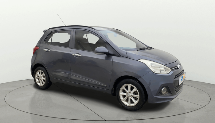 2015 Hyundai Grand i10 ASTA AT 1.2 KAPPA VTVT, Petrol, Automatic, 42,737 km, Right Front Diagonal