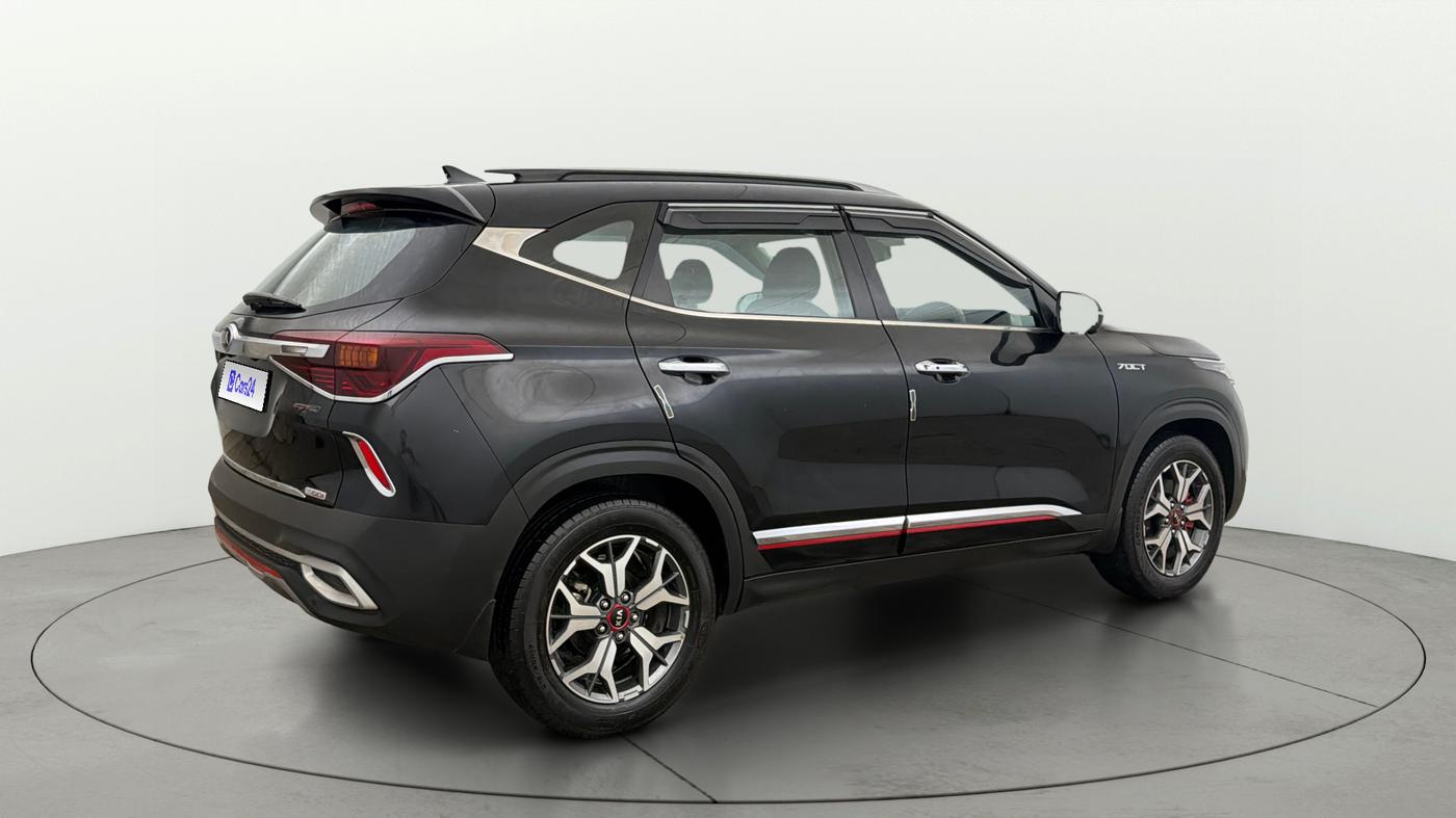 2020 KIA SELTOS GTX PLUS DCT 1.4 PETROL, Petrol, Automatic, 31,623 km, Right Back Diagonal