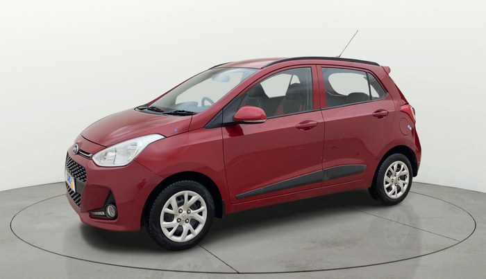 2019 Hyundai Grand i10 SPORTZ 1.2 KAPPA VTVT, Petrol, Manual, 20,709 km, Left Front Diagonal