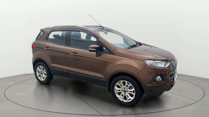 2017 Ford Ecosport TITANIUM 1.5L PETROL AT, Petrol, Automatic, 56,511 km, Right Front Diagonal