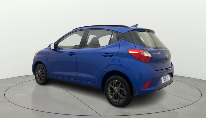 2019 Hyundai GRAND I10 NIOS SPORTZ AMT 1.2 KAPPA VTVT, Petrol, Automatic, 29,558 km, Left Back Diagonal
