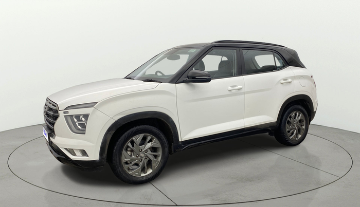 2020 Hyundai Creta SX (O) 1.4 TURBO DCT, Petrol, Automatic, 52,227 km, Left Front Diagonal