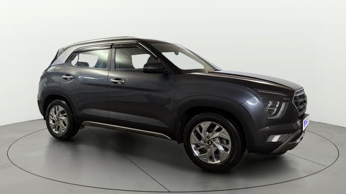2021 Hyundai Creta SX 1.5 PETROL, Petrol, Manual, 41,593 km, Right Front Diagonal