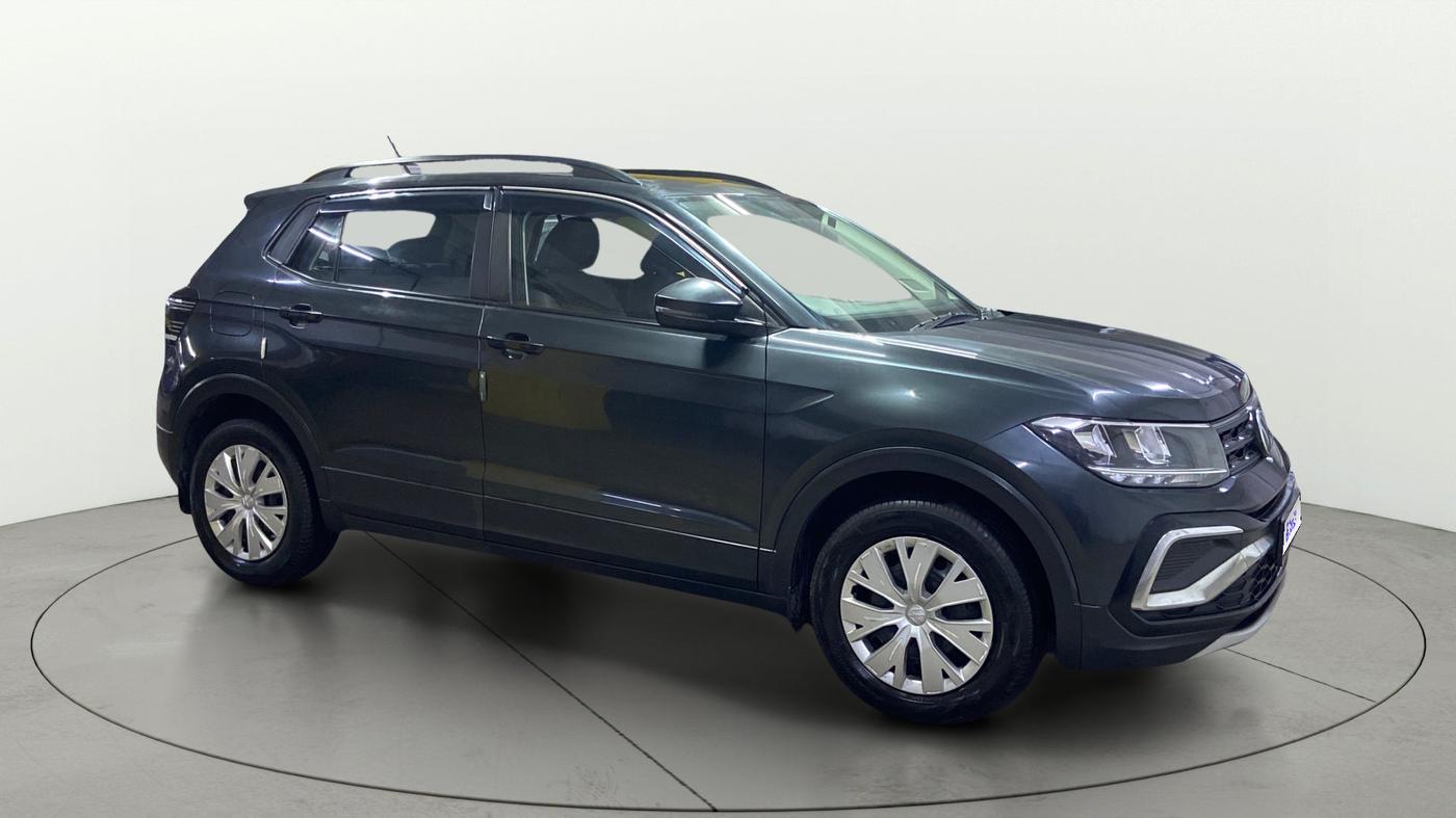 2023 Volkswagen TAIGUN COMFORTLINE 1.0 TSI MT, Petrol, Manual, 12,833 km, Right Front Diagonal