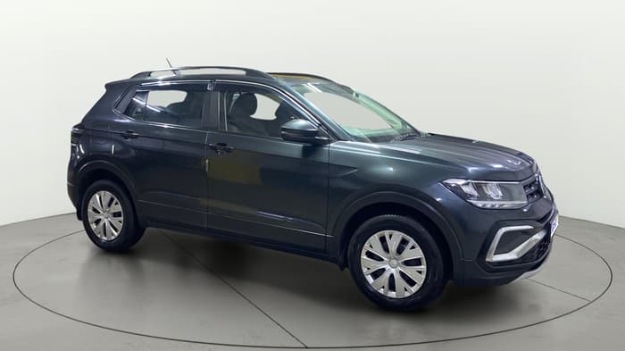 2023 Volkswagen TAIGUN COMFORTLINE 1.0 TSI MT, Petrol, Manual, 12,833 km, Right Front Diagonal