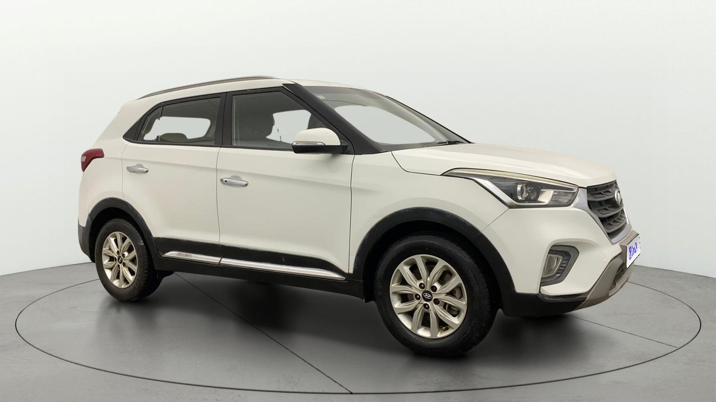 2019 Hyundai Creta SX 1.6 PETROL, Petrol, Manual, 71,876 km, Right Front Diagonal