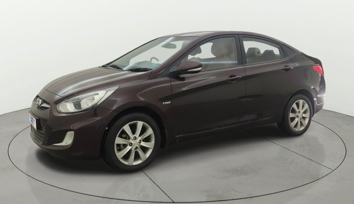 2013 Hyundai Verna FLUIDIC 1.6 CRDI SX, Diesel, Manual, 31,253 km, Left Front Diagonal