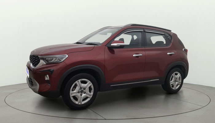 2020 KIA SONET HTX 1.0 IMT, Petrol, Manual, 98,086 km, Left Front Diagonal