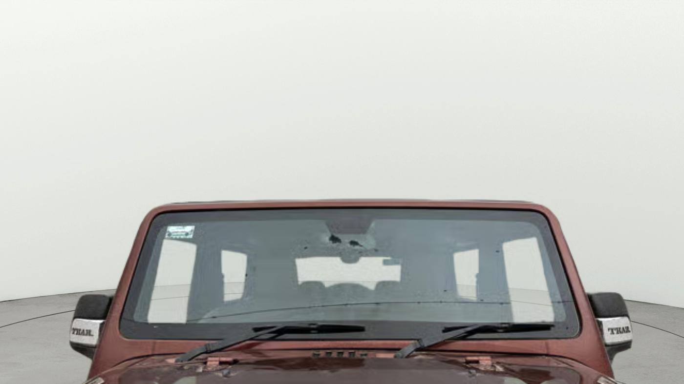 2021 Mahindra Thar LX PETROL HT 4WD AT, Petrol, Automatic, 49,050 km, Front Windshield