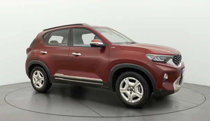 2020 KIA SONET HTX 1.0 IMT, Petrol, Manual, 93,180 km, Right Front Diagonal