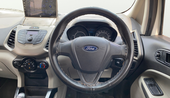 2015 Ford Ecosport TREND 1.5L PETROL, Petrol, Manual, 84,965 km, Steering Wheel Close Up