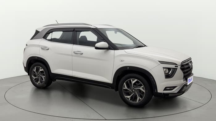 2021 Hyundai Creta E 1.5 DIESEL, Diesel, Manual, 91,227 km, Right Front Diagonal