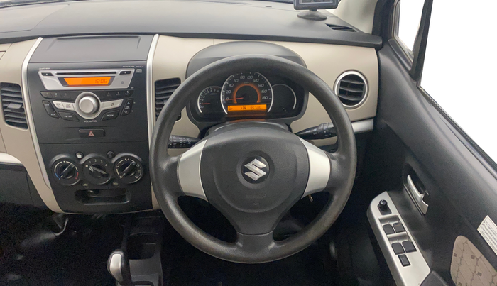 2016 Maruti Wagon R 1.0 VXI AMT, Petrol, Automatic, 95,709 km, Steering Wheel Close Up