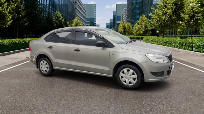 2013 Skoda Rapid 1.6 MPI ACTIVE, Petrol, Manual, 99,623 km, Right Front Diagonal