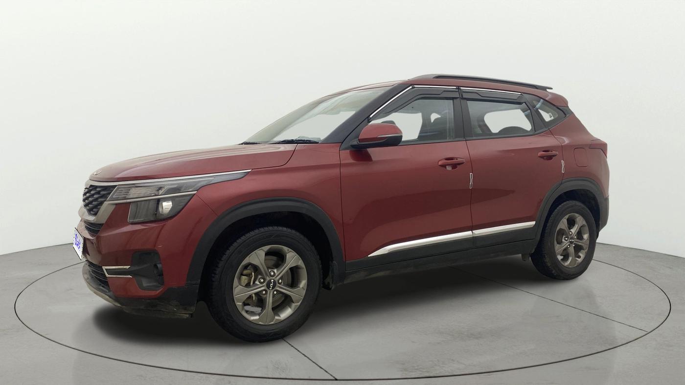 2022 KIA SELTOS HTK PLUS 1.5 IMT, Petrol, Manual, 75,876 km, Left Front Diagonal