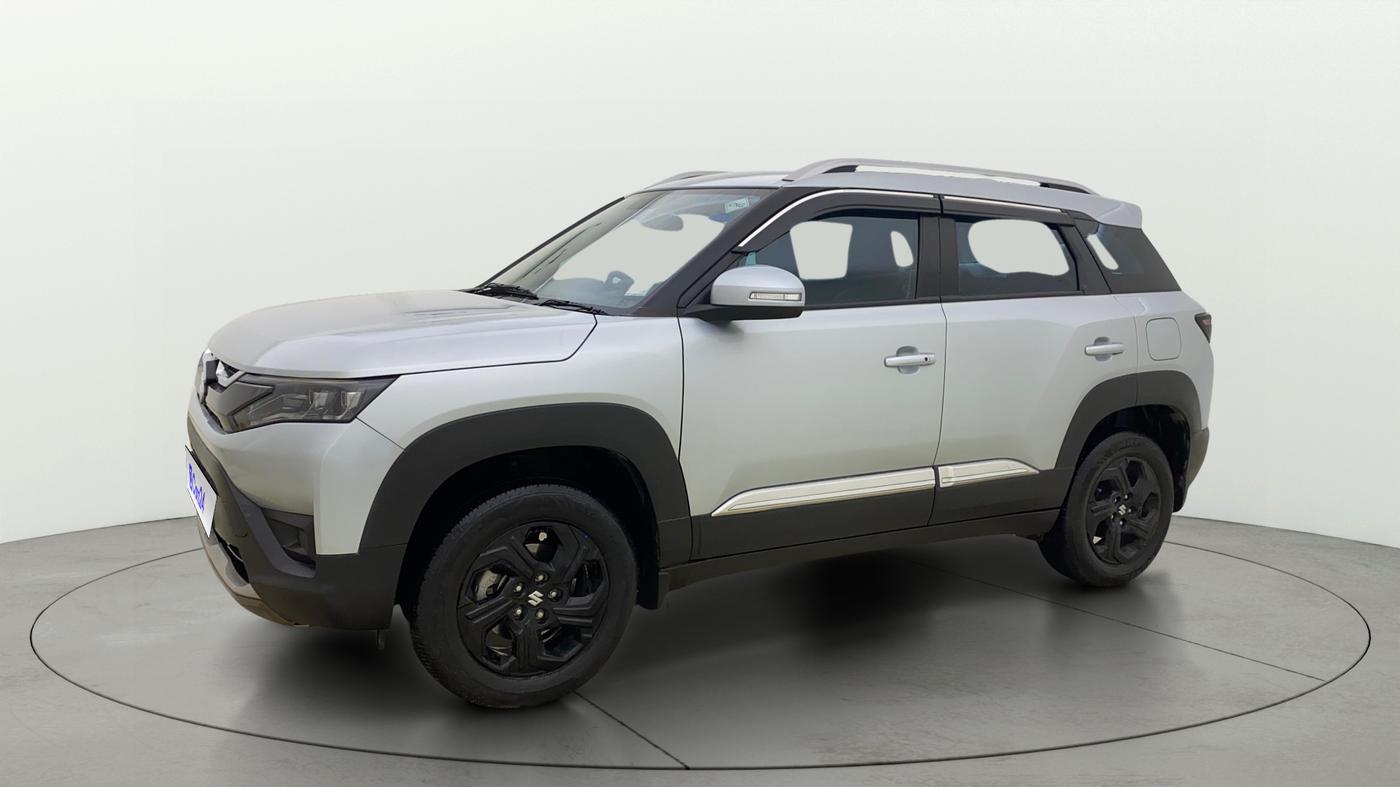 2024 Maruti BREZZA ZXI S-CNG, CNG, Manual, 28,680 km, Left Front Diagonal