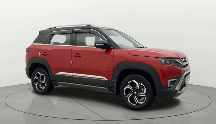 2023 Maruti BREZZA ZXI + SMART HYBRID DUAL TONE, Petrol, Manual, 65,858 km, Right Front Diagonal