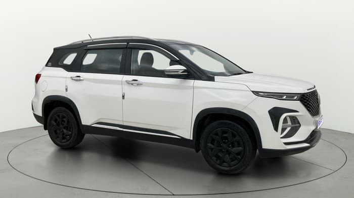 2021 MG HECTOR PLUS STYLE 1.5 PETROL TURBO MT 7-STR, Petrol, Manual, 78,546 km, Right Front Diagonal