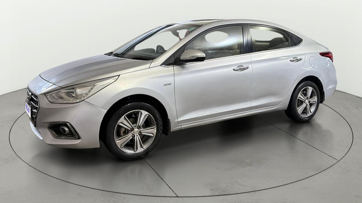 2018 Hyundai Verna 1.6 VTVT SX (O) AT, Petrol, Automatic, 77,987 km, Left Front Diagonal