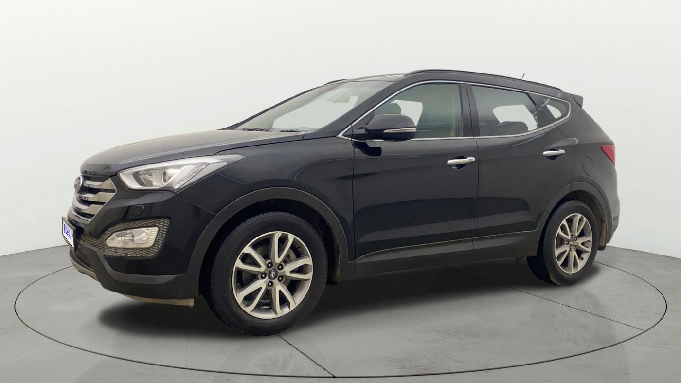2015 Hyundai Santa Fe 4 WD AT, Diesel, Automatic, 67,536 km, Left Front Diagonal