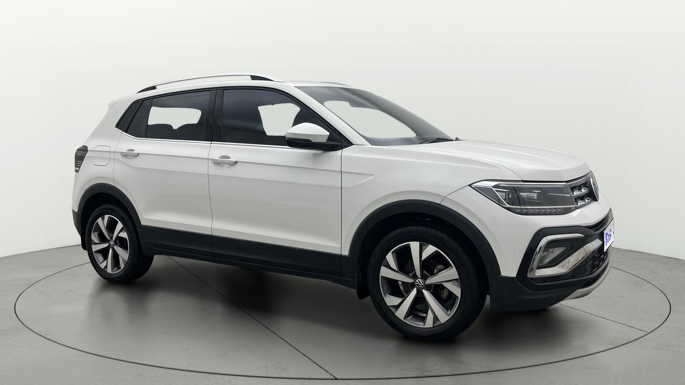 2025 Volkswagen TAIGUN TOPLINE 1.0 TSI MT, Petrol, Manual, 6,099 km, Right Front Diagonal