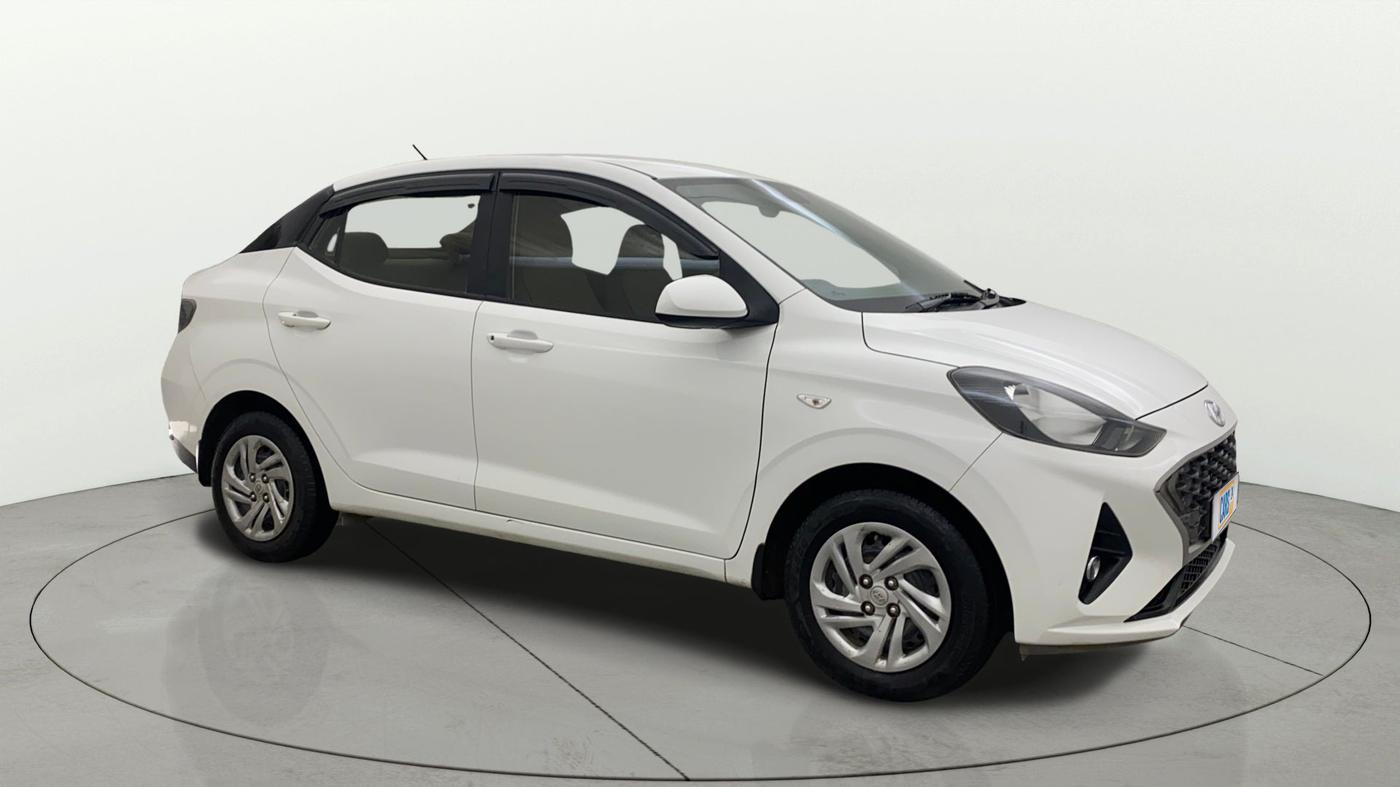 2022 Hyundai AURA S 1.2 CNG, CNG, Manual, 64,059 km, Right Front Diagonal