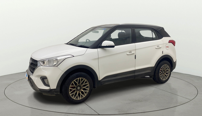 2019 Hyundai Creta E PLUS 1.6 PETROL, Petrol, Manual, 61,822 km, Left Front Diagonal
