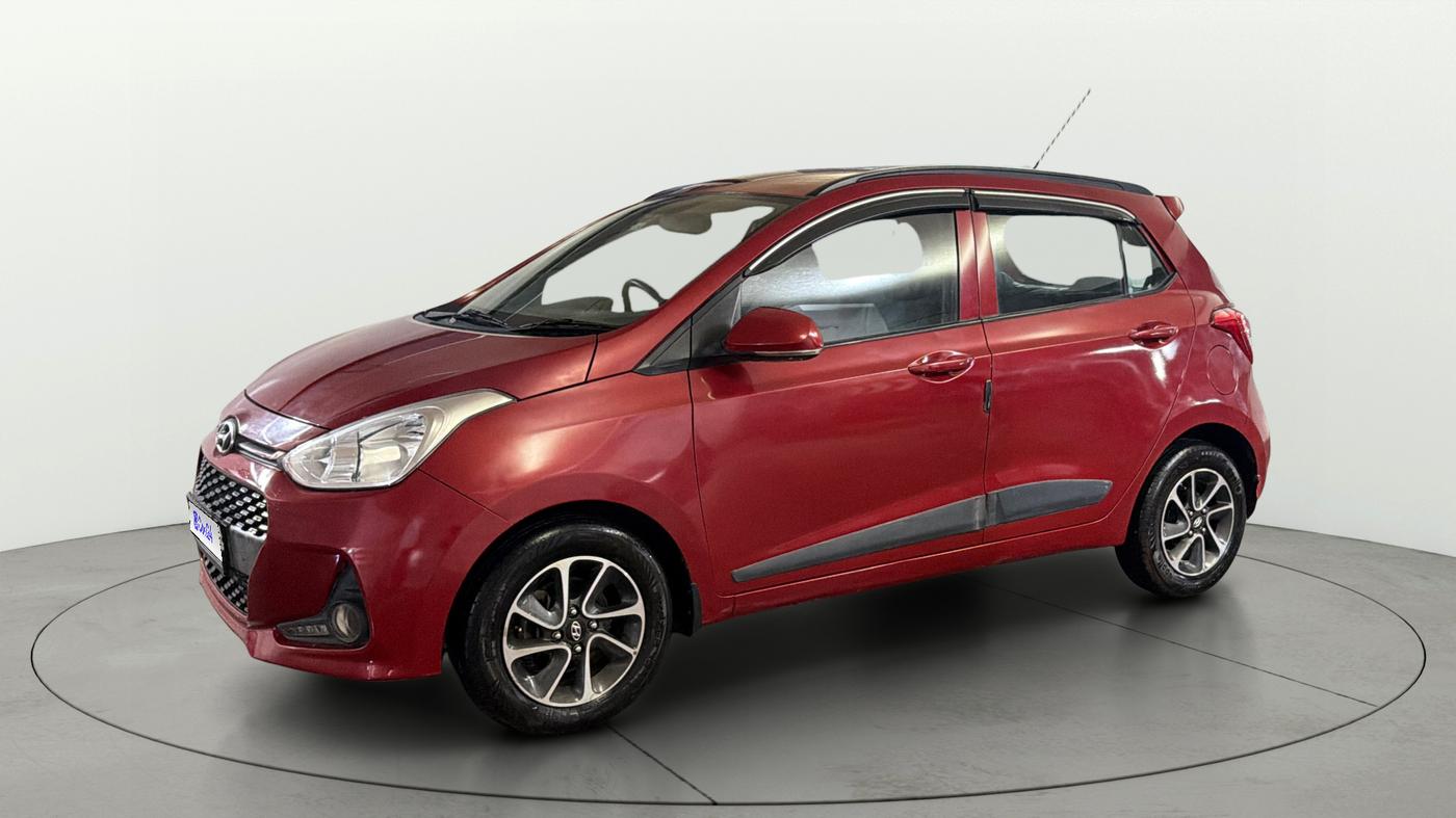 2018 Hyundai Grand i10 SPORTZ AT 1.2 KAPPA VTVT, Petrol, Automatic, 28,328 km, Left Front Diagonal