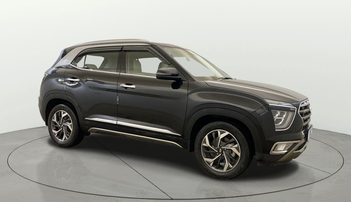 2021 Hyundai Creta SX 1.5 PETROL, Petrol, Manual, 52,476 km, Right Front Diagonal